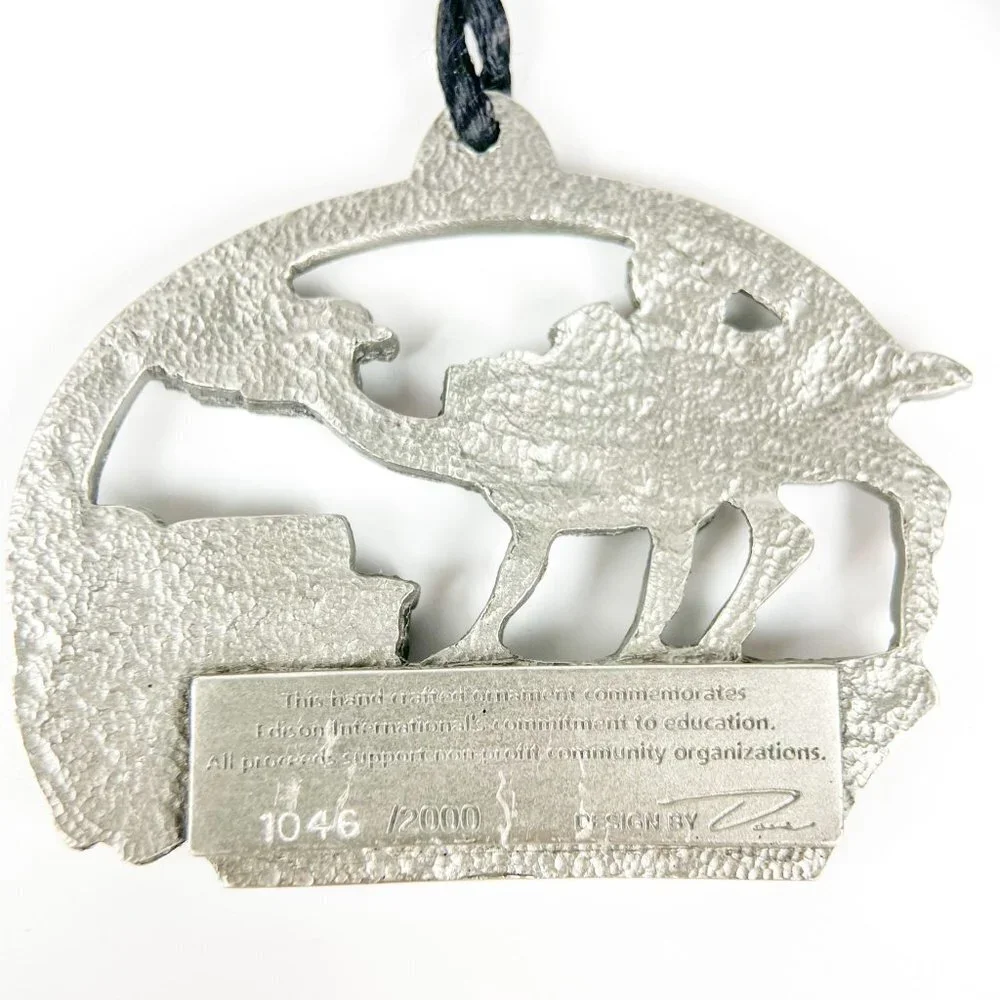 Edison International Rose Float Commemorative Ornament 1998